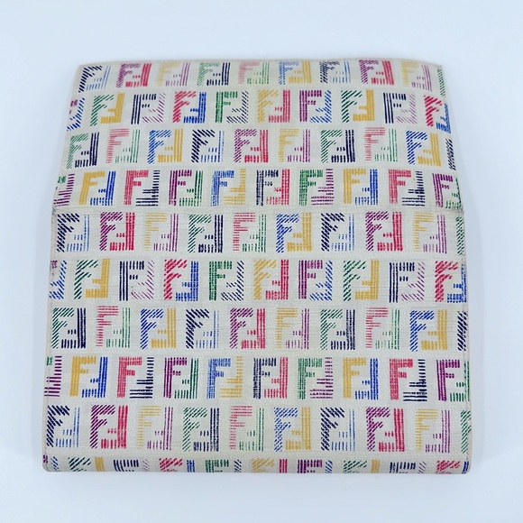 ⚡️SALE⚡️Authentic Fendi Pattina Zucca Long Wallet with box etc. - Picture 10 of 14